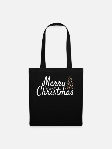 Merry Christmas Merry Christmas - Tote Bag - black