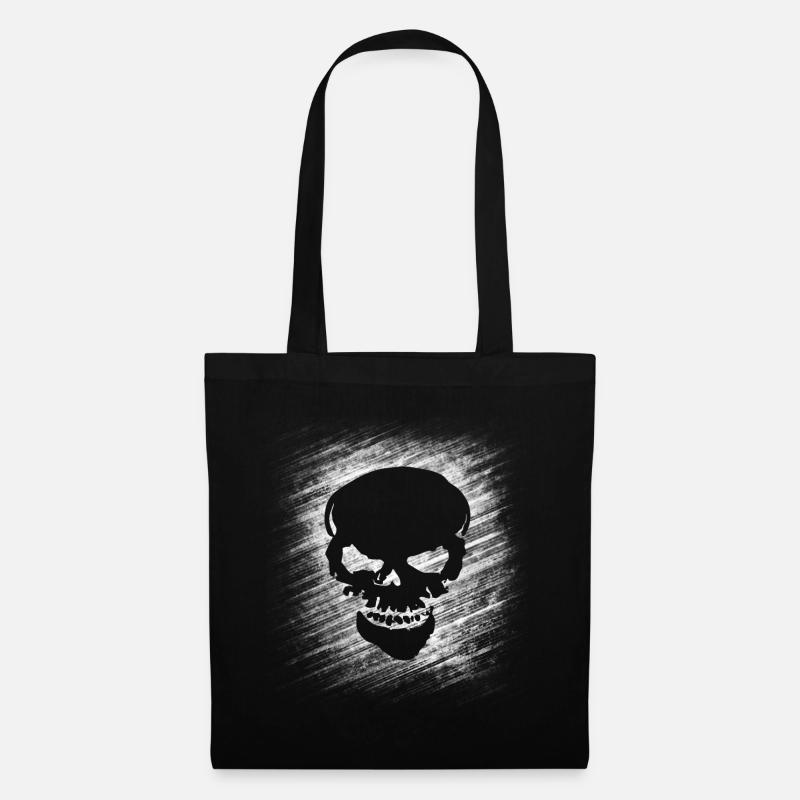 Skull - Tote Bag - black