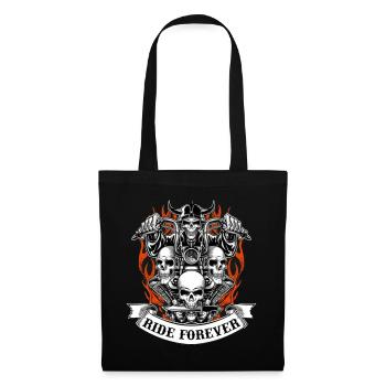 motorcyclist - Tote Bag - black - Front