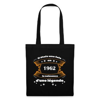 il étais une fois en 1962 - Sac en tissu - noir - Devant
