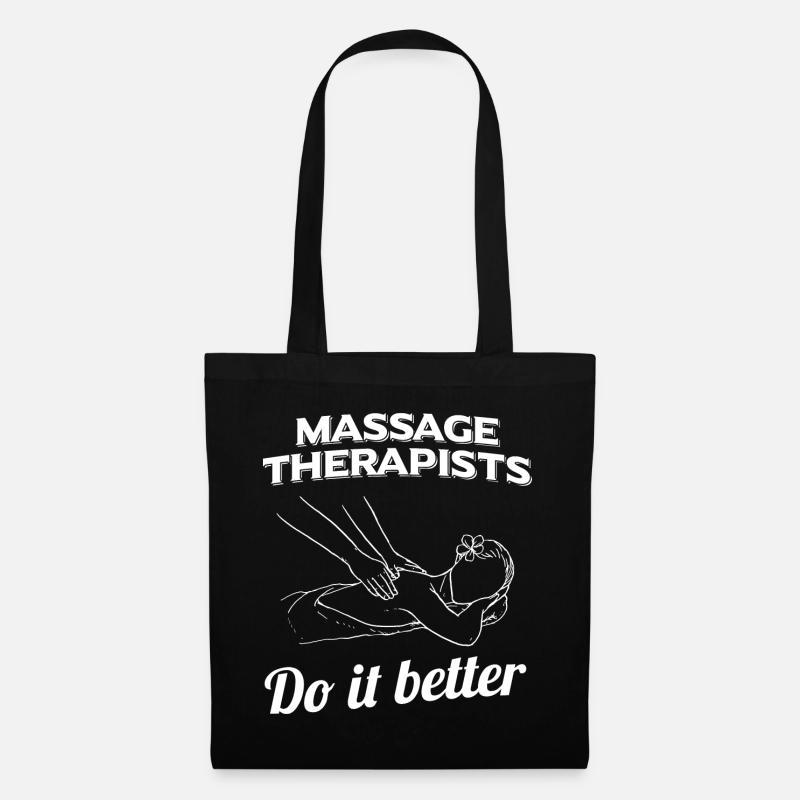Physiotherapie | Physio Physiotherapeut Geschenke - Stoffbeutel - Schwarz
