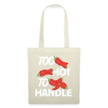 Too Hot to Handle Fiery Design Idea - Tote Bag - nature - Front