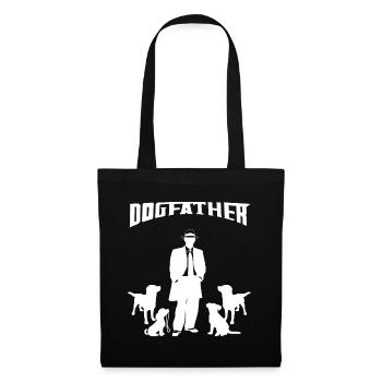Dogfather - Stoffbeutel - Schwarz - Vorne