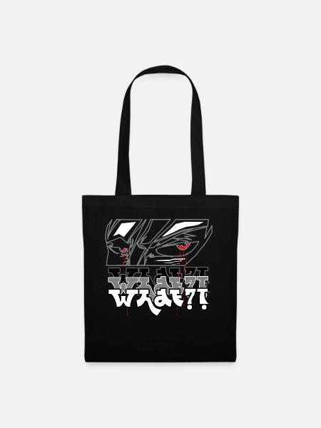 Fight Anime - Stoffbeutel - Schwarz
