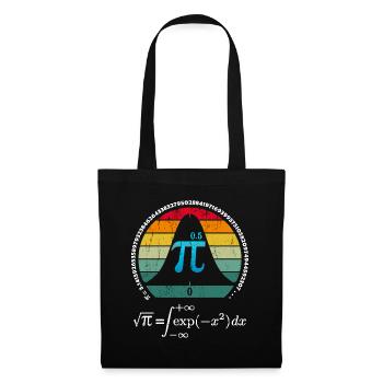 Loi Normale - Le Nombre Pi Pour les profs de Maths - Sac en tissu - noir - Devant