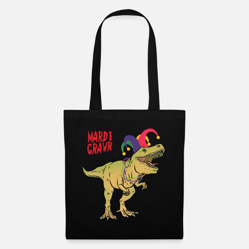 MARDI GRAWR DINOSAURIER - Stoffbeutel - Schwarz