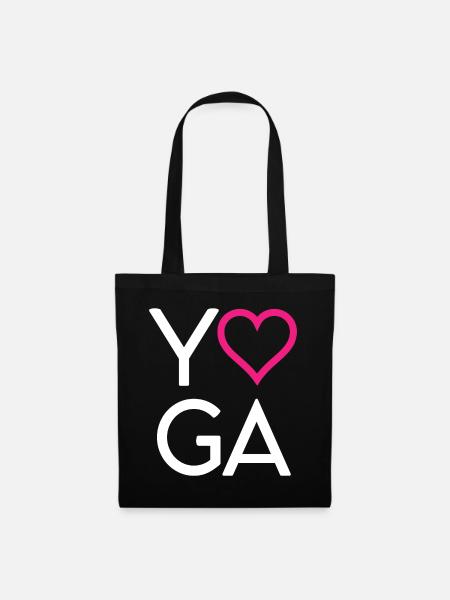 Joga - Stoffbeutel - Schwarz