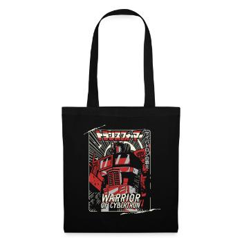 Transformers Optimus Prime Cybertron Warrior - Tote Bag - black - Front