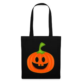 Colored pumpkin Halloween - Tote Bag - black - Front