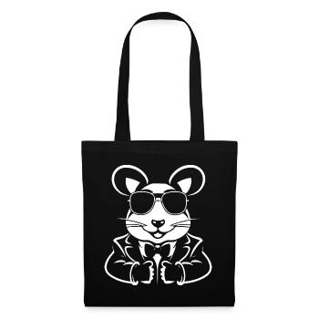 Funny Fancy Rats with Sunglasses Pet Rat - Tote Bag - black - Front
