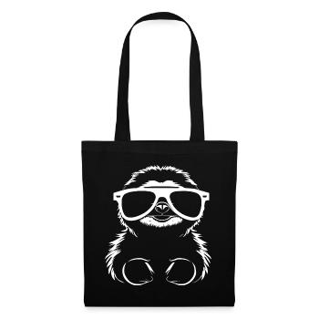 Sloths Anime Sloth Manga Sloth Sunglasses - Tote Bag - black - Front