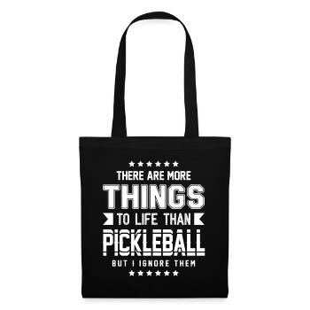 Pickleball - Tote Bag - black - Front