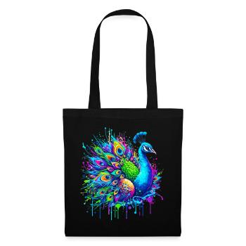 Peacock - Tote Bag - black - Front