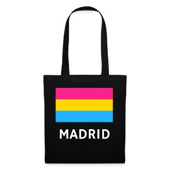 Pan Pride Flag Madrid - Tote Bag - black - Front
