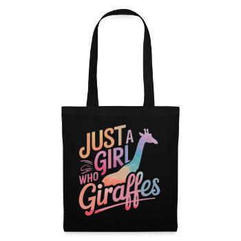 Giraffe Animal Africa Giraffes - Tote Bag - black - Front
