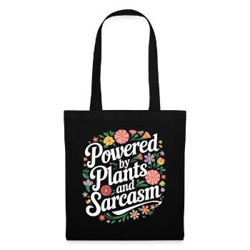 Végétarien Végétalien Végétarien Végétarien - Sac en tissu - noir - Devant