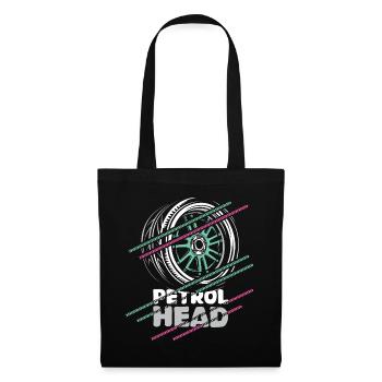 Petrolhead – Motorsport & Tuning Felge Design - Stoffbeutel - Schwarz - Vorne