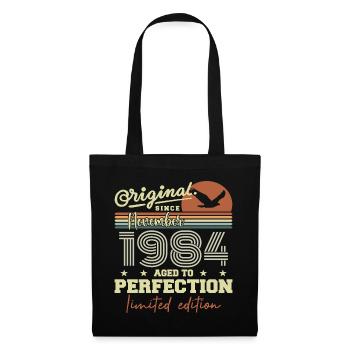 November 1984 Anniversary 1984 November 1984 - Tote Bag - black - Front