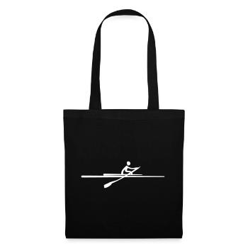 A rower - Tote Bag - black - Front