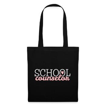Conseiller scolaire Conseiller d’orientation professionnelle - Sac en tissu - noir - Devant