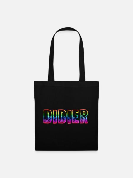 didier rs regenbogen - Stoffbeutel - Schwarz