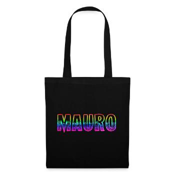 mauro rs arc-en-ciel - Sac en tissu - noir - Devant