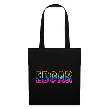 edgar rs rainbow - Tote Bag - black - Front