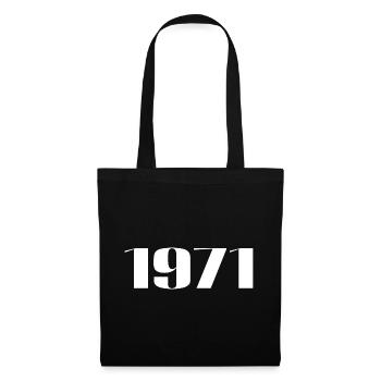 1971 - Gift born in 1971 - Tote Bag - black - Front