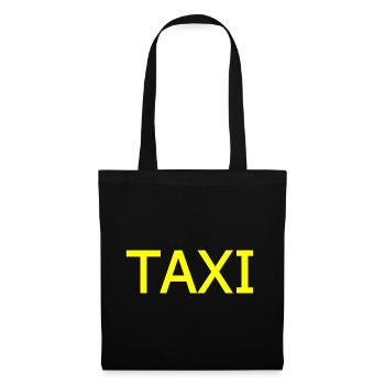 Taxi - Sac en tissu - noir - Devant