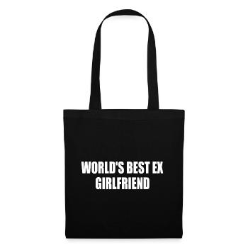 worlds best ex girlfriend - Tote Bag - black - Front