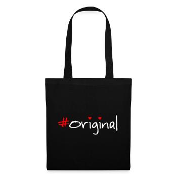 Langue source - Sac en tissu - noir - Devant