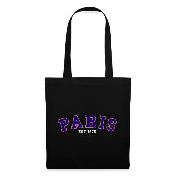 PARIS_EST_1975 - Stoffbeutel - Schwarz - Vorne