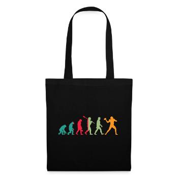 Football américain - Sac en tissu - noir - Devant