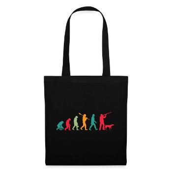 The evolution of hunters - Tote Bag - black - Front