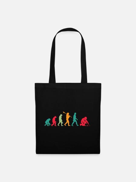 Schweißer Evolution - Stoffbeutel - Schwarz