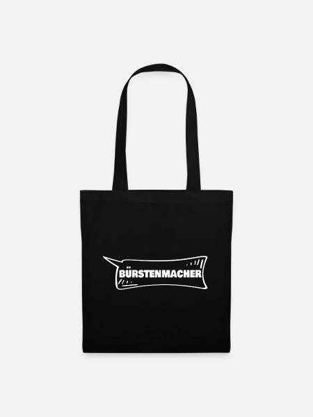 Azubi Buerstenmach - Stoffbeutel - Schwarz