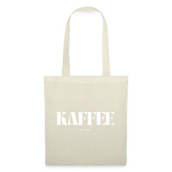 Kaffee ist Liebe - Stoffbeutel - Natur - Vorne
