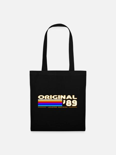 1989 - Stoffbeutel - Schwarz