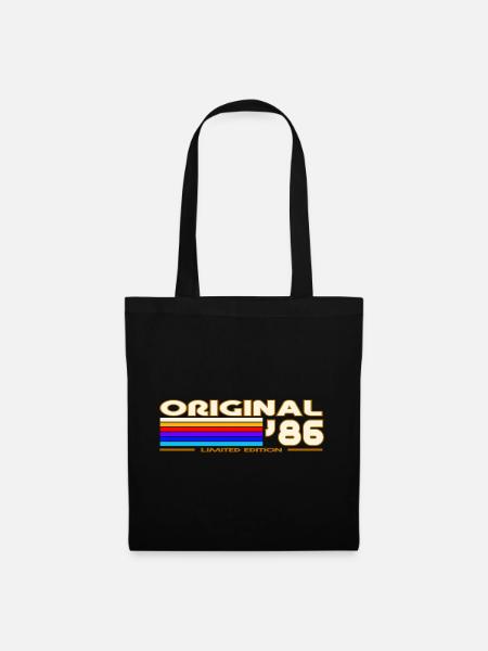 1986 - Stoffbeutel - Schwarz