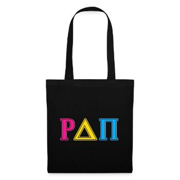 LGBT Pan Pansexual Pride Queer CSD Greek - Tote Bag - black - Front