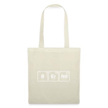 Bernd PSE Nerd Chimie Éléments Tableau périodique - Sac en tissu - nature - Devant