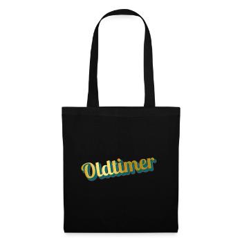 vintage car - Tote Bag - black - Front