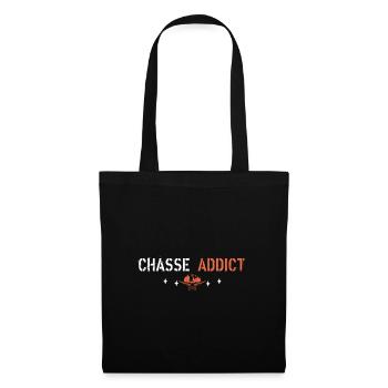 Hunting addict - Tote Bag - black - Front