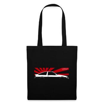 Japan Domestic Market Car JDM AE86 - Tote Bag - black - Front