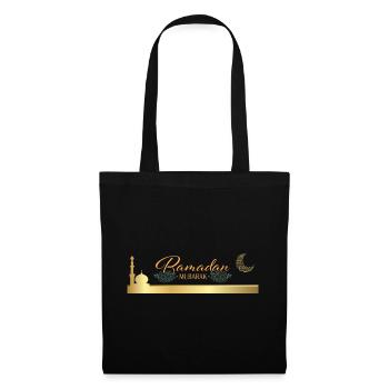 Ramadan Mubarak - Tote Bag - black - Front