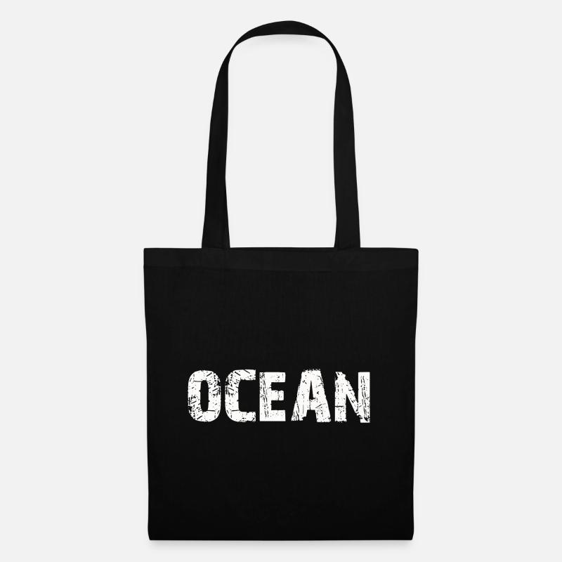 OCEAN - Stoffbeutel - Schwarz