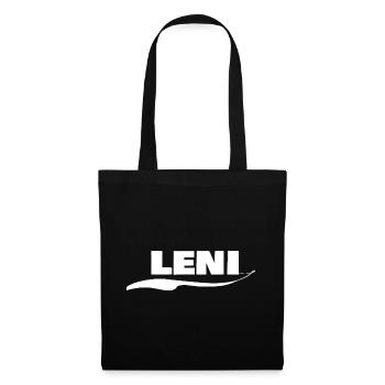 Prénom Leni - Sac en tissu - noir - Devant