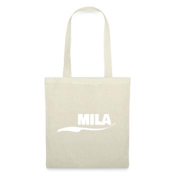 Mila als Geschenk - Stoffbeutel - Natur - Vorne