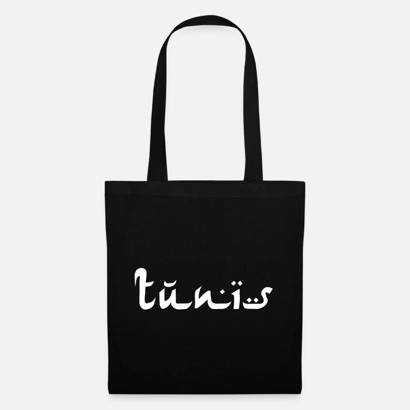 tunis - Stoffbeutel - Schwarz