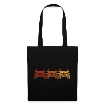 Véhicule tout-terrain Offroad 4wd 4x4 AWD 4wheeler cadeau - Sac en tissu - noir - Devant